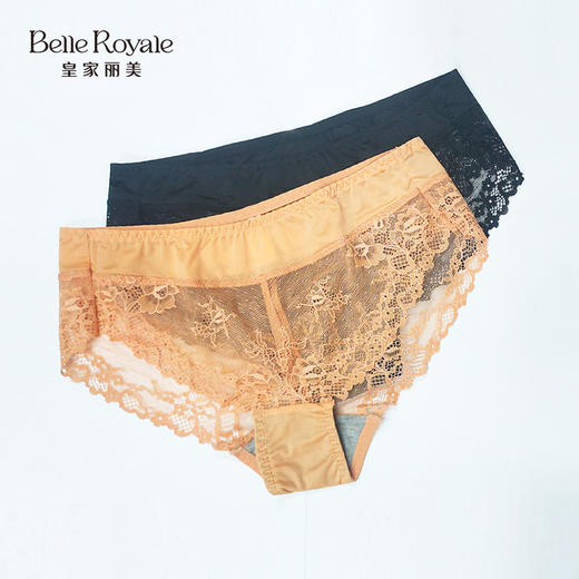 【45元5条，数量拍5，不退不换】皇家丽美透气唯美蕾丝女内裤底裤9119/D009-K1/D009-K1Z 商品图1