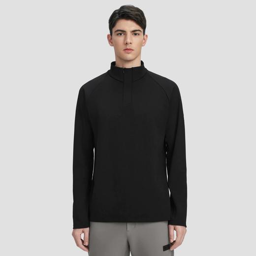 点此购买 迪桑特春秋季男士轻薄款半拉链长袖打底衫 ye 310937 商品图8