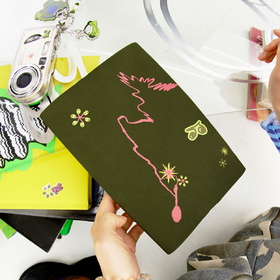 abC x cryingcenter 蛙爱哭音乐青蛙A5高度书衣 哭喊中心