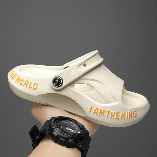 【便捷穿脱设计】夏季儿童拖鞋男童防滑厚底耐磨凉拖室内外居家沙滩两用拖鞋中大童。ry 商品图4