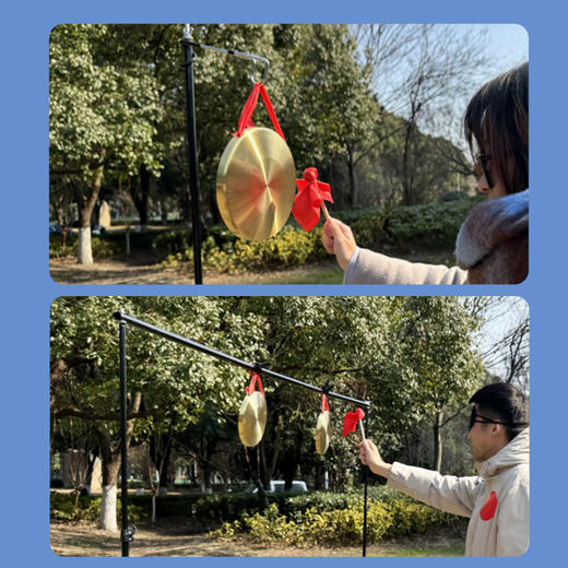 蒙眼敲锣击锣室内户外亲子游戏团建道具趣味运动会器材公司年会 商品图3