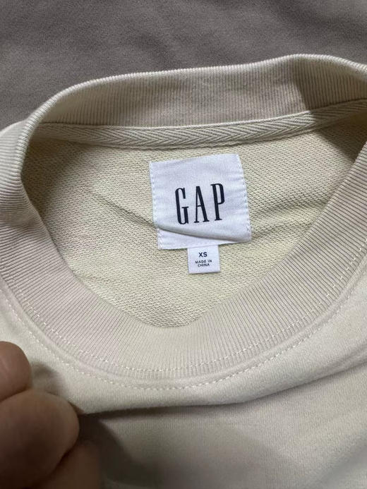 正品Gap2025新款LOGO宽松法式圈织软卫衣
秋季新款字母logo休闲长袖T恤简约百搭经典上衣
三个色 商品图11
