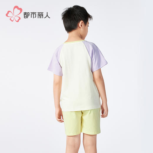 都市丽人超值精选童装特价棉质短袖套装薄40支TC拉架短袖类JHH2A3 商品图3