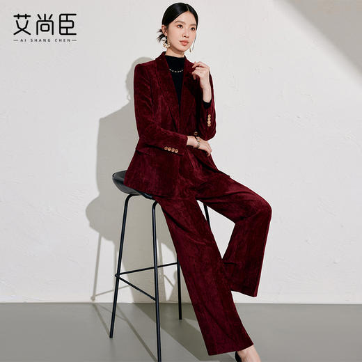 法式赫本风气质西装套装女2024秋冬新款爆款流行两件套高级感绝美 商品图0