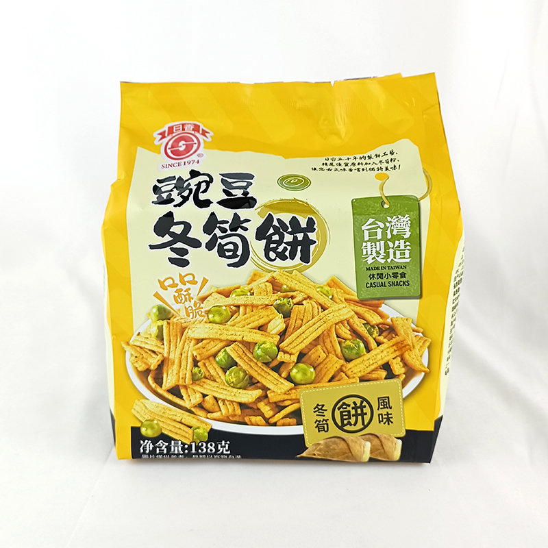 中国台湾日香豌豆冬笋饼138g