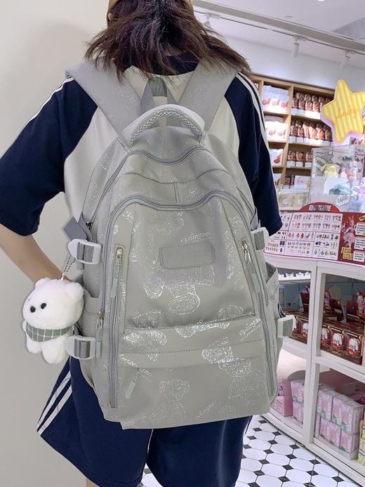 【小清新双肩包，轻便大容量】高颜值小清新双肩包 女生轻便大容量 初高中学生书包 潮酷休闲背包-QQ 商品图2