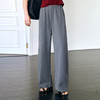OLrain欧芮儿灰色休闲裤女夏季2025年新款宽松设计感慵懒香蕉裤 商品缩略图0