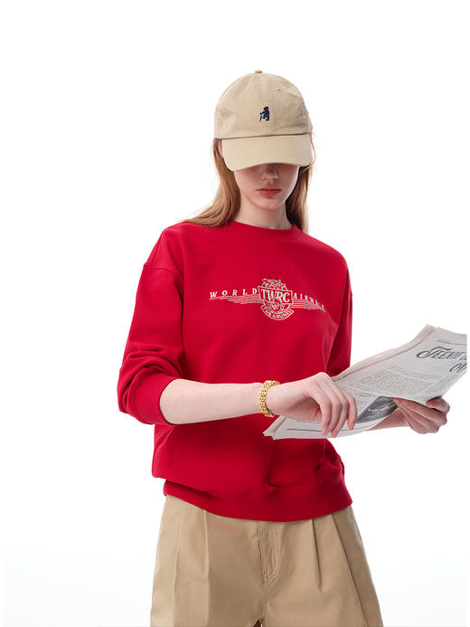 Teenie Weenie小熊卡通字母卫衣女夏季女卫衣TTMA256313N 商品图1