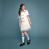 笛莎Deesha青少年女童连衣裙2025夏季女童翻领棉布连衣裙 商品缩略图1