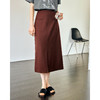 
OLrain欧芮儿复古红半身裙女夏季2025年新款通勤复古直筒A字半裙 商品缩略图0