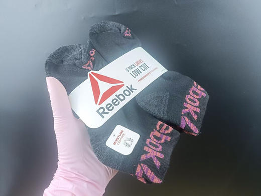 外贸正品锐步女款中帮毛巾底运动训练袜！
码数适合35-39码
4个配色，一卡六双! 商品图6