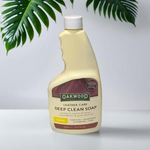 奥克伍德澳洲皮革深度清洁剂 500ml/瓶 商品图0