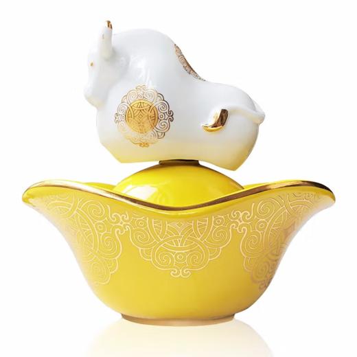 【摆柜好酒】汾杏1918 收藏牛年元宝 53度 清香型 53度 1.5L*1坛 商品图1