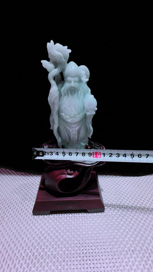 620889翡翠摆件【寿星】 商品图1