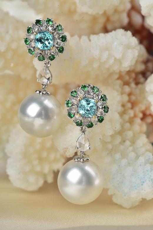 【旖梦】帕拉伊巴珍珠耳坠-CB12411075 商品图1