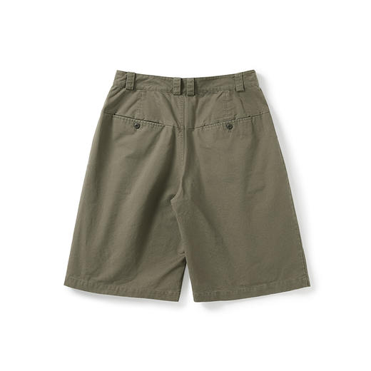 PRIMEE 水洗宽松廓形中裤 夏日休闲短裤 商品图4