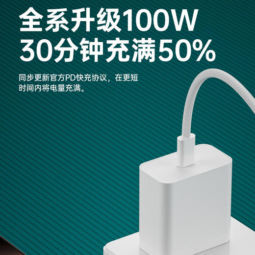 优胜通100w原装苹果15 16双c快充数据线 商品图1