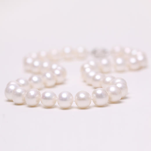 淡水珍珠套装 项链+925银耳钉 10.5-11.5mm 一口价 109085W 商品图4