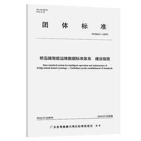 桥岛隧智能运维数据标准体系 建设指南T/GBAS 1—2022