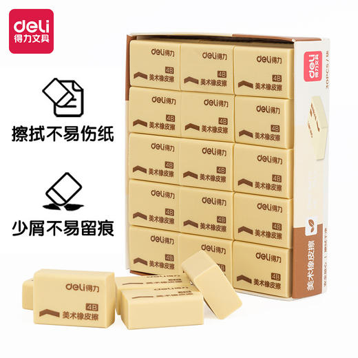拍1发5【Deli/得力文具！可爱创意橡皮擦】秀丽柔软，绘写精致。得力文具橡皮擦，雅致绘画、清新书写。学生必备，美术爱好者之选。 商品图6