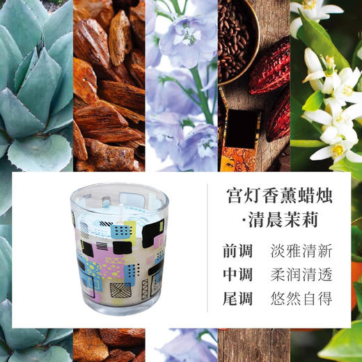 宫灯蜡烛香薰 清晨茉莉 商品图1