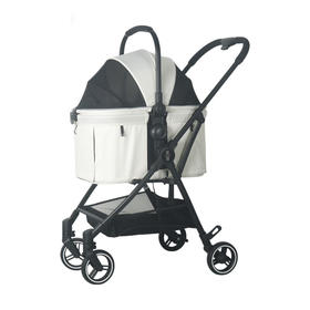 灵宠物语宠物出行宠物推车猫咪外出便携手推车小型犬遛狗车出行小推车宠物推车CW201A-