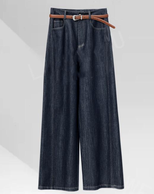 S2M2现货 臣禾	【天丝棉牛仔裤】腔调阔腿裤	JZ251060173  商品图9