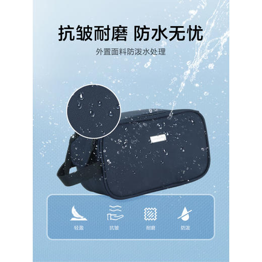 【分仓直发包邮】新秀丽双拉链洗漱包674*01037 商品图4