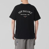 New Balance纽巴伦 男士黑色全棉短袖T恤 商品缩略图2