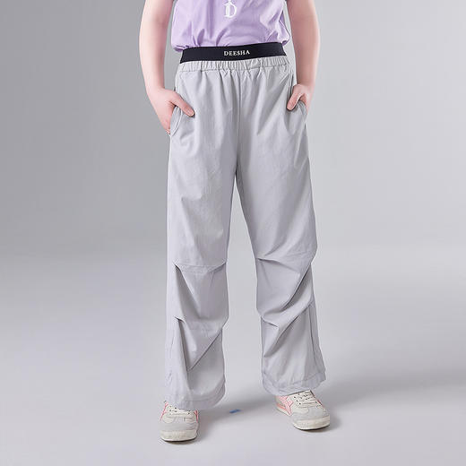 笛莎Deesha 童装女童裤子2025夏新款女童时尚探险家伞兵裤 商品图1