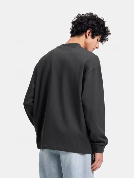 正品Gap2025新款LOGO宽松法式圈织软卫衣
秋季新款字母logo休闲长袖T恤简约百搭经典上衣
三个色 商品图7