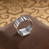 子佩集S925银【未来誓约】戒指【JZ-535】纯银原创2大方块2502 商品缩略图2