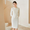 艾尚臣假两件连衣裙女2025新款气质名媛女神范圆领正式场合职业装 商品缩略图1