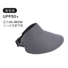 官网159！情侣款可折叠大帽檐 UPF50防晒太阳帽遮全脸防紫外线凉皮空顶帽 商品缩略图5