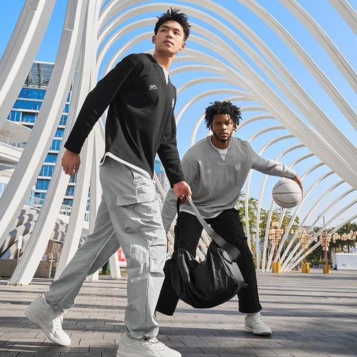 有志者UZIS户外休闲运动长裤男新款宽松透气美式梭织直筒裤子涧野 商品图8