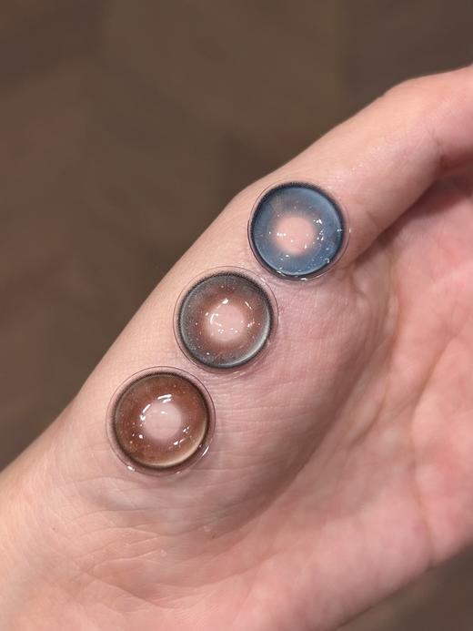 ocean girl 半年抛 月光海洋/土星光环/波斯卡星 14.5mm 非离子 灰蓝棕 商品图9