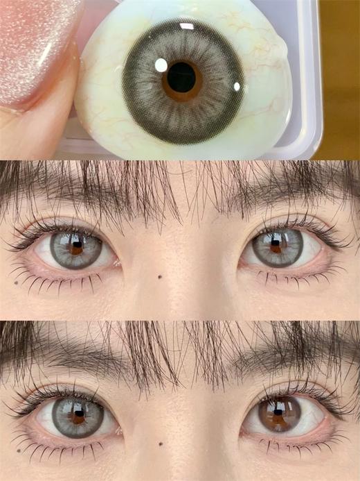 坚果力日抛美瞳 · 大眼朱丽叶系列&伯爵银灰&焦糖布朗棕&糯糯芋泥紫 日抛10片装 商品图12