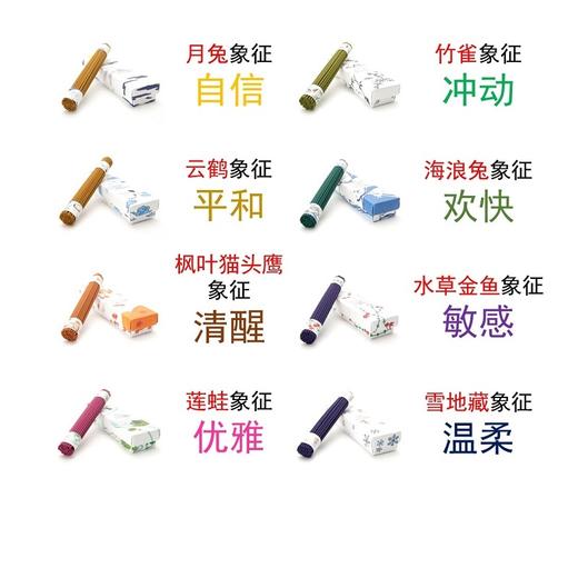 【KOUSAIDO】香彩堂ENGIMONO缘起物系列氛围香 商品图1