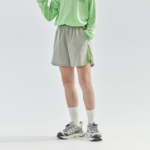 cicochild2025年夏季新款中大女童假两件慢跑短裤四面弹凉感裤子 商品图3