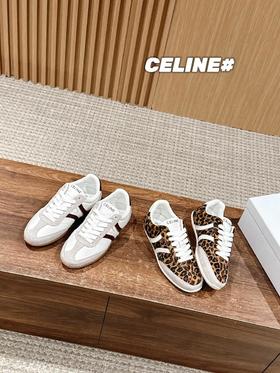 赛琳25早春新款德训鞋运动鞋凯旋门徽标休闲鞋简单舒服（HC）