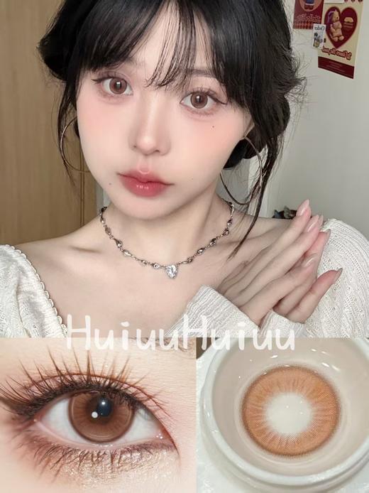 『中直径半年抛』 YEELENS-洛可可棕-14.2mm【半年抛0-800度 无525/575】 商品图0