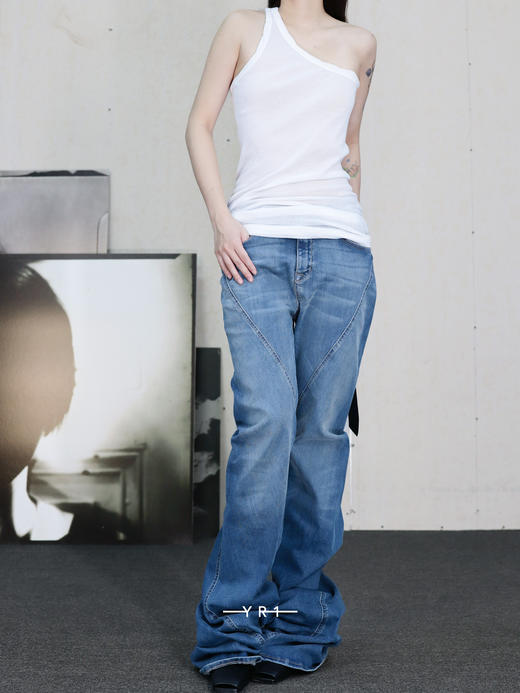 Rick Owens Drkshdw | HOLLYWOOD单肩背心 商品图5