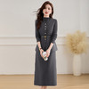 时尚休闲套装，显瘦打底衫+马甲+半裙三件套裙HR-MJ992509 商品缩略图0