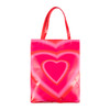 CryingCenter 限定粉色爱心波动防水PVC托特手提包 哭喊中心 商品缩略图4