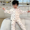 【🔥超韩家居服39.9/起】73-180码儿童A类弹力棉纱套装蕾丝花边宝宝春款可爱中大童空调服睡衣聚 商品缩略图2