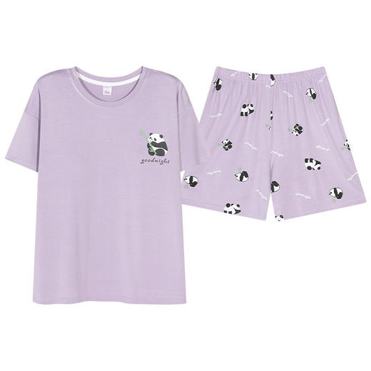 夏季睡衣女纯棉短袖短裤两件套装夏季薄款凉爽卡通印花家居服  JL-YS8139/8140/8141/8142/8146/8147/8148/8149/8152/8153/8154/8156 商品图4