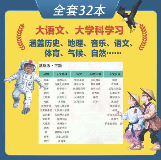 《神奇树屋·故事系列·基础版·全新礼盒版》1-32册 5-9岁 32大主题 培养孩子多学科兴趣 涵盖语文、历史、地理、音乐、自然、体育...... 商品图2
