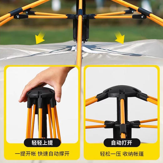 凯速   户外全自动帐篷 200cm*220cm*135cm   ZP02 商品图3