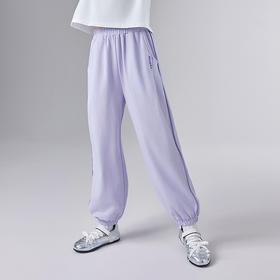 笛莎Deesha 童装女童裤子2025夏新款女童艾草冰霜丝防蚊裤