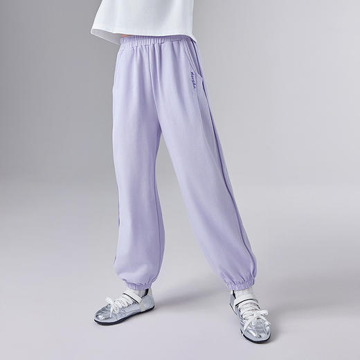 笛莎Deesha 童装女童裤子2025夏新款女童艾草冰霜丝防蚊裤 商品图0